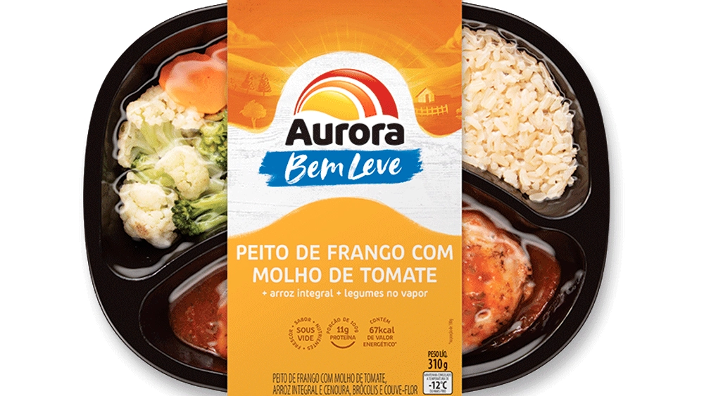 Aurora Coop lança linha de refeições prontas saudáveis