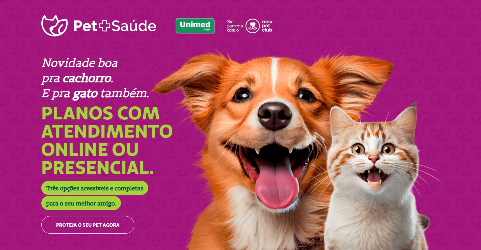Unimed Natal cria plano de saúde para pets e aposta em mercado promissor