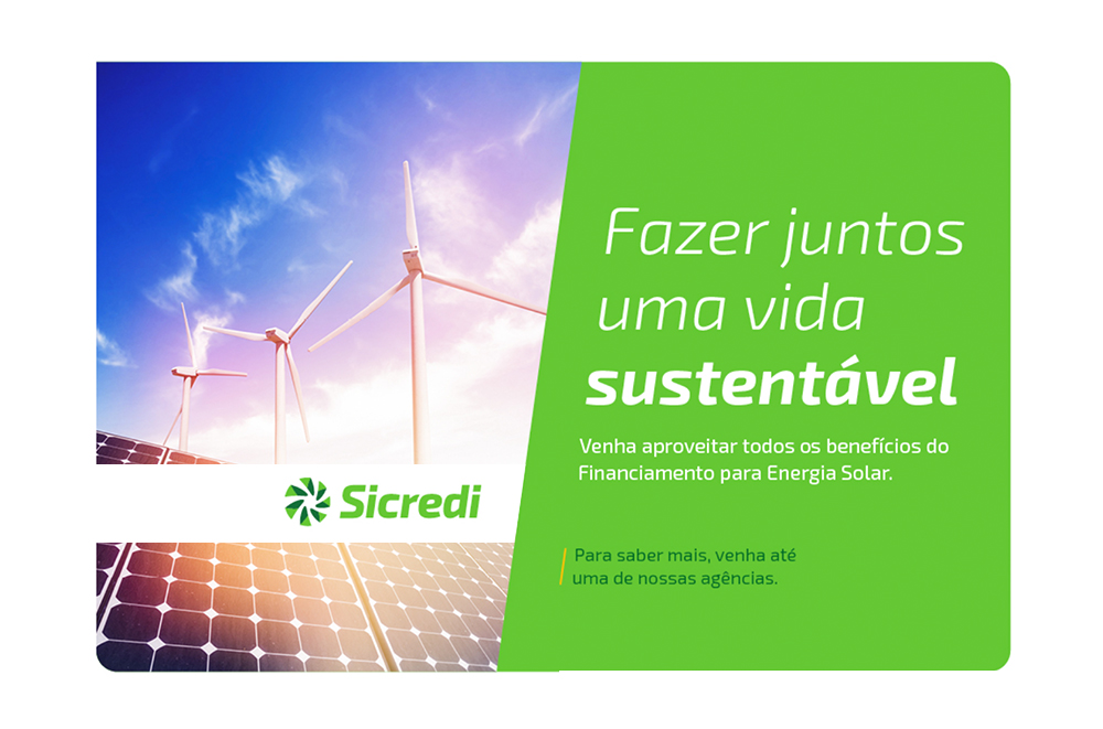 Sicredi: parceria internacional para financiamento de projetos sustentáveis