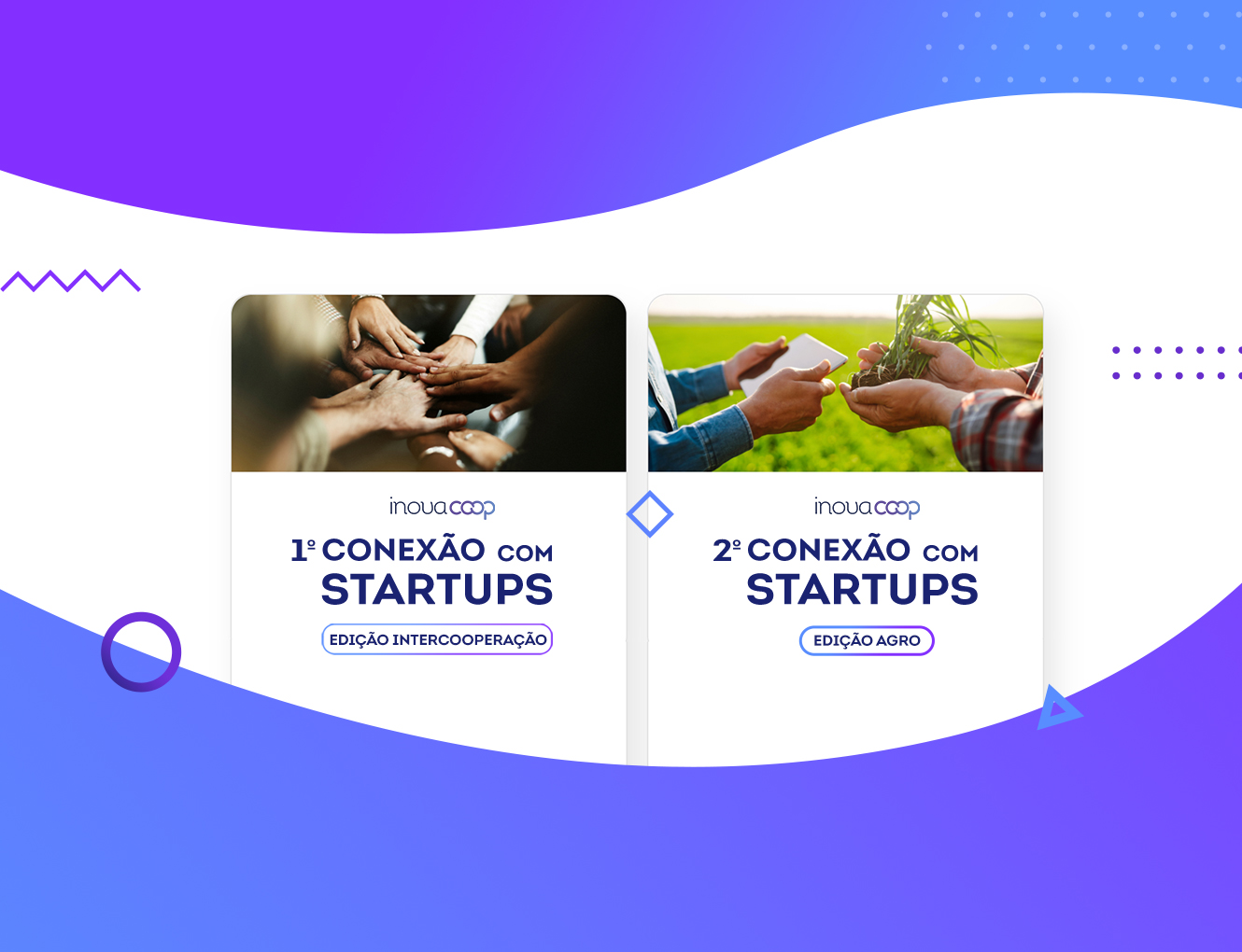 &lt;p&gt;A 1ª edição do programa está na fase de imersão com as startups selecionadas e a 2ª edição está recebendo inscrição dos desafios das coops&lt;/p&gt;